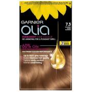Garnier Olia Permanent Hair Dye (Various Shades) - 7.3 Golden Dark Blo...