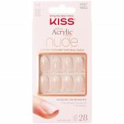 Uñas acrílicas nude de salón de Kiss (varios tonos) - Tono: #f7e7de||G...