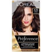 L'Oréal Paris Préférence Infinia Hair Dye (Various Shades) - 4.15 Cara...