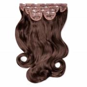 LullaBellz Super Thick 22  5 Piece Natural Wavy Clip In Extensions (Va...
