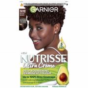 Tinte permanente Garnier Nutrisse (Varios tonos) - 3.12 Frozen Brown