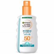 Garnier Ambre Solaire Invisible Protect Spray SPF50 Transparent Sun Cr...