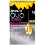 Garnier Olia Permanent Hair Dye (Various Shades) - 9.11 Metallic Silve...