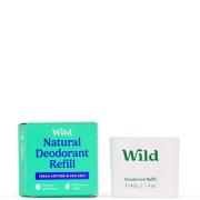 Wild Fresh Cotton and Sea Salt Deodorant Refill 40g