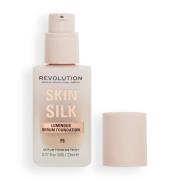 Makeup Revolution Silk Serum Foundation 23ml (Various Shades) - F5