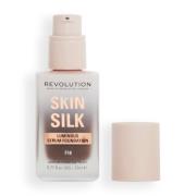 Makeup Revolution Silk Serum Foundation 23ml (Various Shades) - F18