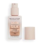 Makeup Revolution Silk Serum Foundation 23ml (Various Shades) - F12.5