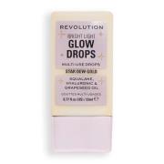 Makeup Revolution Bright Light Glow Drops - Golden Star Dew