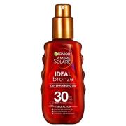 Aceite protector en espray con FPS 30 Ambre Solaire Ideal Bronze de Ga...