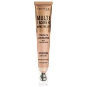 Rimmel Multi-Tasker Wake Me Up Foundation and Concealer 20ml (Various ...