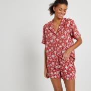Pijama con short estampado de jungla