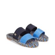 Mules planos Espadrille