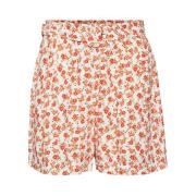 Short estampado, cintura estándar