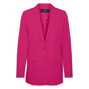 Blazer corte recto