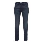 Vaquero slim de punto denim superstretch Loom