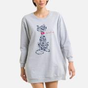 Sudadera larga homewear Catsline