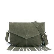 Bolso de ante con flecos Nina