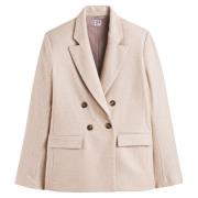 Blazer de corte oversize, amplio